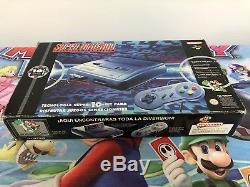 Consola Super Nintendo Snes Pack Version España Pack Mario World 100% Original