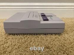 Console Bundle SNES Super Nintendo OEM 10 jeux, manettes testées