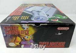 Console De Jeu Super Nintendo Entertainment - Console De Jeu Grise Neuve Dans Sa Boîte