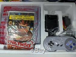 Console De Jeu Super Nintendo Entertainment - Console De Jeu Grise Neuve Dans Sa Boîte