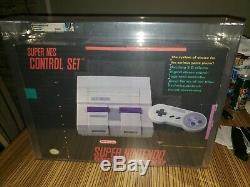 Console De Jeu Super Nintendo Snes Qualifiée Nouvelle Scellée Presque Neuve Vga Q80 +