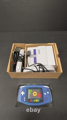 Console Mini Édition Classique Super Nintendo SNES Authentique avec 21 Jeux Intégrés