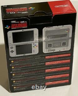 Console Nintendo 3ds XL Super Nintendo Snes Edition (rare) Flambant Neuf