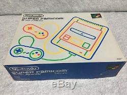 Console Nintendo Super Famicom Système Snes Japon Rare Collectors Item Nouveau F / S