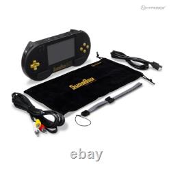 Console Portable Hyperkin SupaBoy Poche Noir Or Jeux Super Nintendo SNES