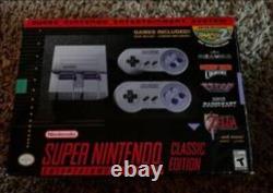 Console SNES Super Nintendo Classic Mini avec 21 jeux & boîte CIB authentique