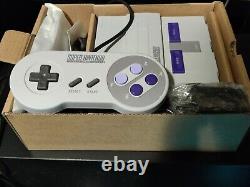 Console SNES Super Nintendo Classic Mini avec 21 jeux & boîte CIB authentique