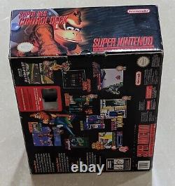 Console SNES Super Nintendo Jr. Complète CIB RARE