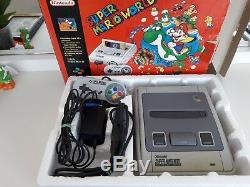 Console Snes Super Pack Nintendo Super Mario World Edition Rare Bundle