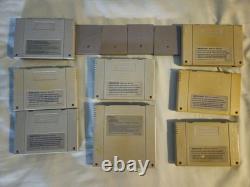 Console Super Nintendo 11 Jeux Adaptateur HDMI & Gameboy Pack Mario Kart SNES