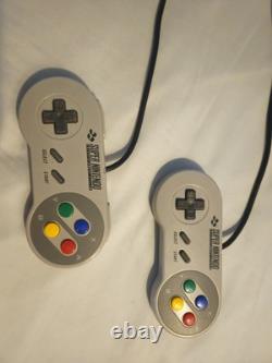 Console Super Nintendo 11 Jeux Adaptateur HDMI & Gameboy Pack Mario Kart SNES
