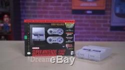 Console Super Nintendo Classic Edition Snes Mini Système De Divertissement 250+ Jeux