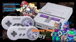 Console Super Nintendo Classic Edition Snes Mini Système De Divertissement 825+ Jeux
