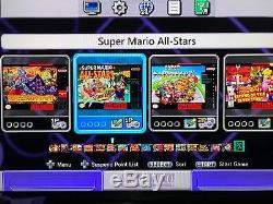Console Super Nintendo Classic Edition Snes Mini Système De Divertissement 825+ Jeux