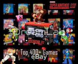 Console Super Nintendo Classic Edition Système De Divertissement Snes Mini 400+ Jeux