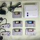 Console Super Nintendo Junior Avec Un Bundle De 5 Grands Jeux. Testé + Fonctionne Snes.