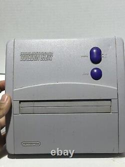 Console Super Nintendo Mini Jr SNES + Câbles et Jeux / Pas de manette