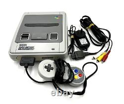 Console Super Nintendo PAL SNES Bundle 5 Jeux, 1 Manette Nettoyée et Testée