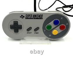 Console Super Nintendo PAL SNES Bundle 5 Jeux, 1 Manette Nettoyée et Testée