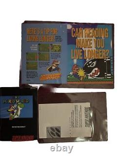 Console Super Nintendo SNES 1991 ORIGINALE sans jeu TESTÉ FONCTIONNE Vintage