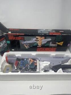 Console Super Nintendo SNES 1991 ORIGINAL (Proche de CIB) + SNES SuperScope 6
