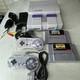 Console Super Nintendo Snes 1chip / 2 Manettes, Câbles D'alimentation Et Av, 2 Jeux