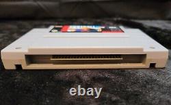 Console Super Nintendo SNES, 2 manettes, 2 jeux et câbles Tous testés et FONCTIONNENT.