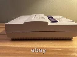 Console Super Nintendo SNES Bundle & 2 manettes en très bon état TESTÉ