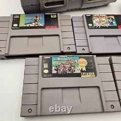 Console Super Nintendo SNES & Bundle de jeux Super Mario (World, All Stars & Kart)