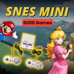 Console Super Nintendo SNES Classic Mini HDMI SNES 6000 Jeux de l'Enfance