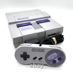Console Super Nintendo SNES Complète avec Manette Originale