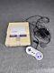 Console Super Nintendo Snes Contrôleur De Jeux Vidéo Vintage Original