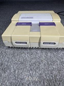 Console Super Nintendo SNES Contrôleur de Jeux Vidéo Vintage Original