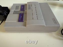 Console Super Nintendo SNES, Manette OEM, Câbles et Console Testés et Fonctionnels