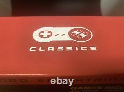 Console Super Nintendo SNES Mini Classic Edition avec 21 jeux, tout neuf