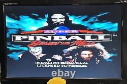 Console Super Nintendo (SNES) PAL avec 4 jeux, 2 manettes, etc, fonctionne