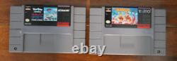 Console Super Nintendo SNES Pack de 13 Jeux Vidéo