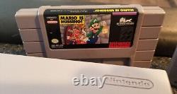Console Super Nintendo SNES Pack de jeux exceptionnels 1991 COULEUR GRIS! WAOUH