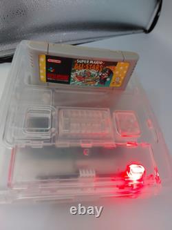 Console Super Nintendo SNES Rénovée Bundle avec Mario 4 Jeux 2 Manettes