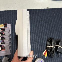 Console Super Nintendo SNES SNS-001 avec 6 jeux, manette et câbles testés