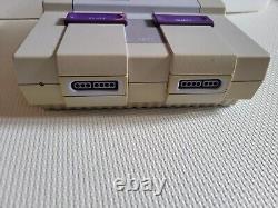 Console Super Nintendo SNES Système Complet Dans La Boîte CIB ! LIRE