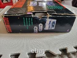 Console Super Nintendo SNES Système Complet Dans La Boîte CIB ! LIRE