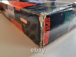 Console Super Nintendo SNES Système Complet Dans La Boîte CIB ! LIRE