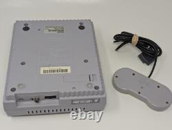 Console Super Nintendo SNES avec contrôleur OEM et tous les câbles nécessaires