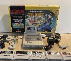 Console Super Nintendo SNES en boîte édition Mario All Stars, testée et fonctionnelle