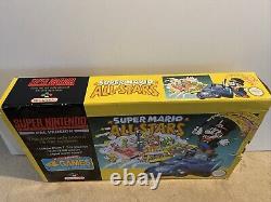 Console Super Nintendo SNES en boîte édition Mario All Stars, testée et fonctionnelle