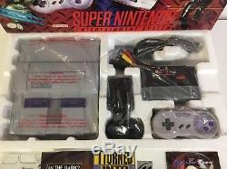 Console Super Nintendo Snes Box Box Killer Instinct 100% Complet N ° Mt