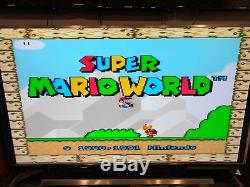 Console Super Nintendo Snes Complete In Box Avec Manuels Manettes Mario