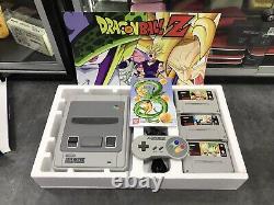 Console Super Nintendo Snes Pack Dragonball Z / Pack Custom / Tres Bon Etat