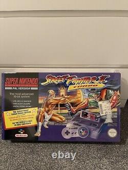 Console Super Nintendo Snes. Street Fighter II Turbo Edition. Neuf sous blister.